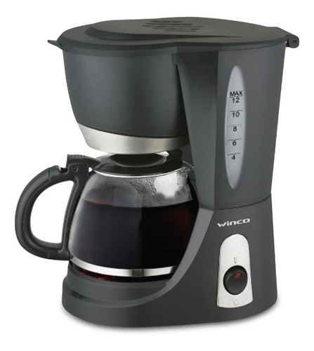 Cafetera De Filtro W1932 Capacidad 1,2l Winco Anti Goteo 