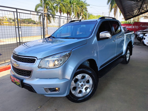 Imagem 1 de 15 de S10 Ltz 2.4 Flex 4x2 C. Dupla Man. 2013 Raridade*