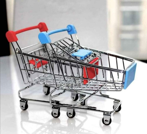 Nuevos Carritos Del Super Mercado Miniatura (Usado)