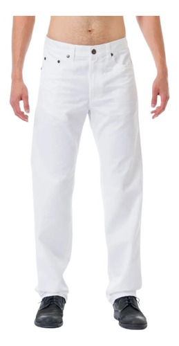 Pantalón De Gabardina Blanco Para Hombre Furor Maverick