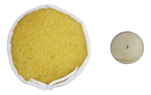 Borla Para Pulidor De Borrego / Lana Natural 7 Pulgadas