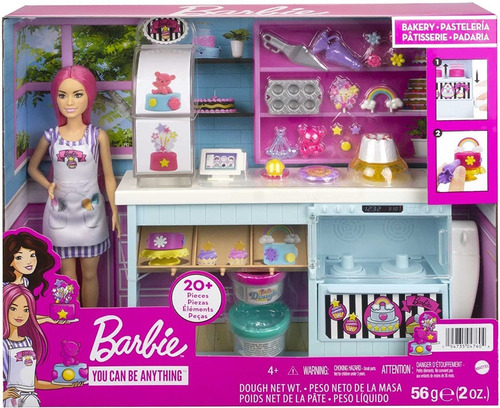 Barbie Pastelería Bakery Con Muñeca De 27 Cm Original Mattel
