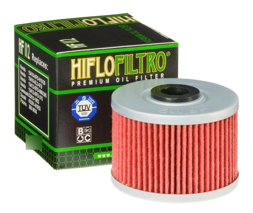 Filtro Aceite Honda Trx 250 300 400 Hiflofiltro Hf112 Ryd