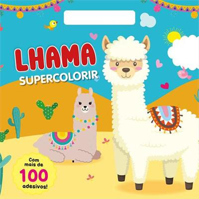 Supercolorir - Lhama - 1ªed.(2023) - Livro