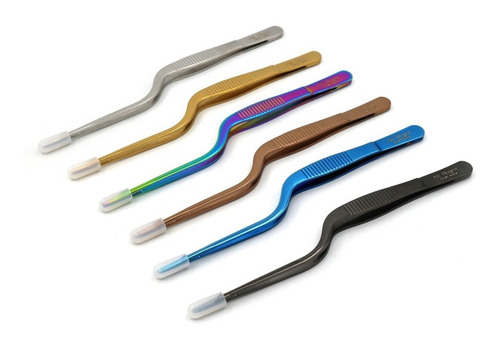 Pinza De Montaje De Precision Para Chef Pro Cocina 16cm Inox Color Tornasol