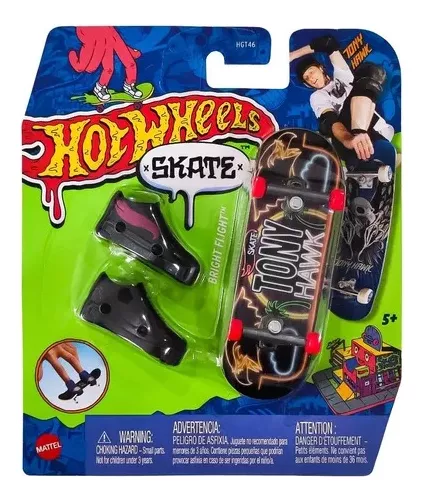 Skate Dedo Mini Kit 3 Fingerboard Brinquedo Presente Metal