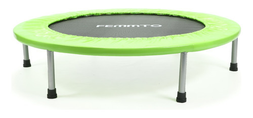 Imagen 2 de 5 de Mini Trampolin Cama Elastica Verde - 1 Mts Profesional