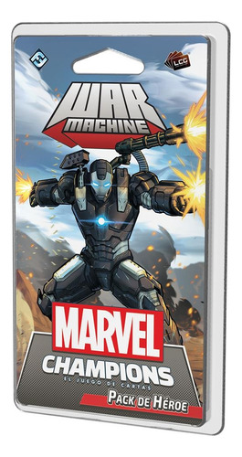 Marvel Champions  Pack De Heroe War Machine Español