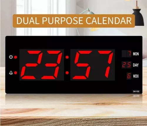 Reloj Pared Casio Digital Id-15-5 Relojesymas