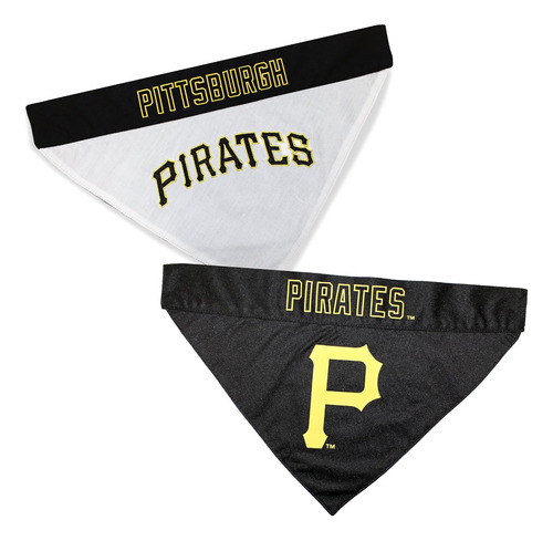 Bandana Reversible Mascotas De Pittsburgh Pirates De Ml...