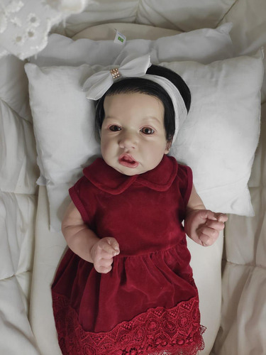 Boneca Reborn Saskia Corpo Inteiro Siliconado By Baby Dolls