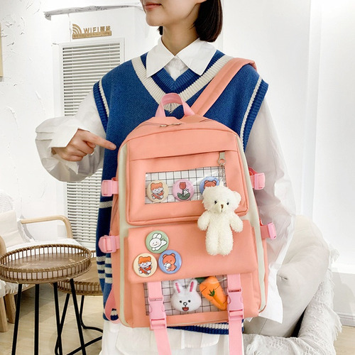 4-piece School Bags For Girls Teens College Students