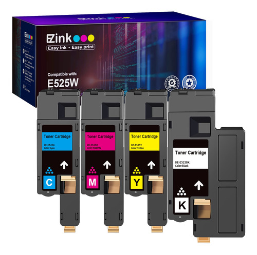 E-z Ink (tm - Cartucho De Tóner Compatible Con Dell E525w .