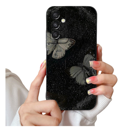 Funda Trasera De Silicona Líquida Para Samsung Galaxy A14 A1