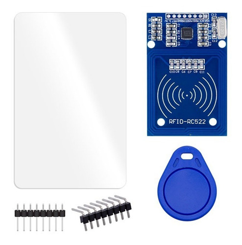 2 Pzas Modulo Lector Rfid Rc522 Llavero 13.56mhz Pic, Avr