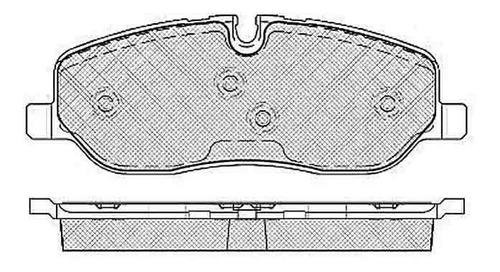 Pastilla De Freno Land Rover --discovery Iii 04/ Delantera