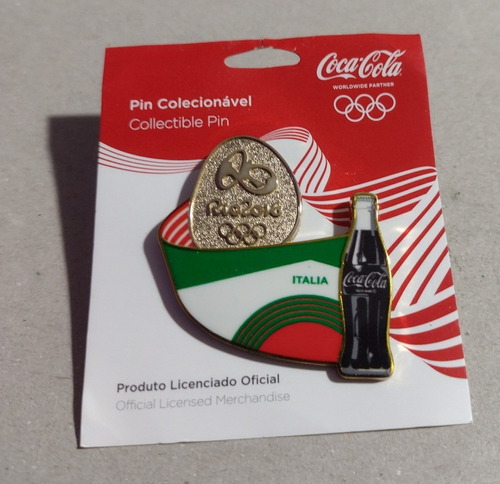 Pin De Coca Cola De Los Juegos Olímpicos Río Brasil 2016