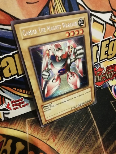 Gamma The Magnet Warrior Yugioh Konami Prismatic Rare 