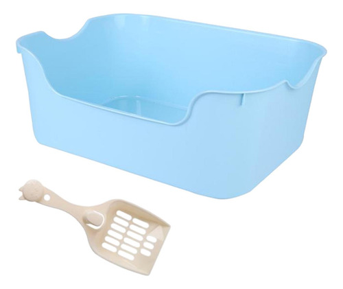 Caja De Arena Para Gatos Bandeja De Arena Para Mascotas Con