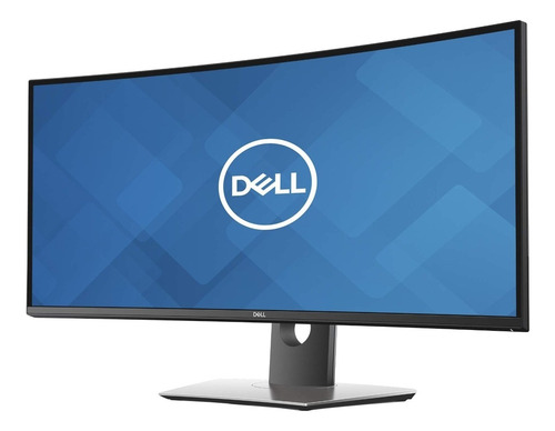 Monitor curvo Dell UltraSharp U3419W led 34" negro y gris 100V/240V