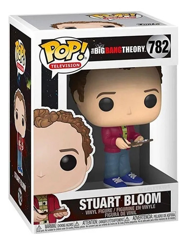 Funko Pop The Big Bang Theory Stuart Bloom 782 Orig Scarlet