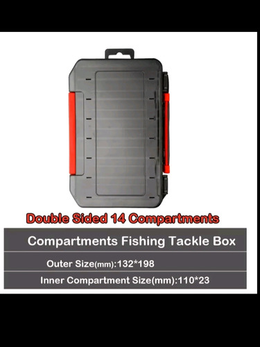 Caja Artículos De Pesca Ideal Señuelos Tipo Rapala E Spiner