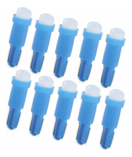 Set 10x Mini Foco T5 12v Led Cob 2721 37 70 73 74 85 Azul