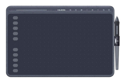Tablet gráfico digital multimídia Huion Hs611 cinza escuro