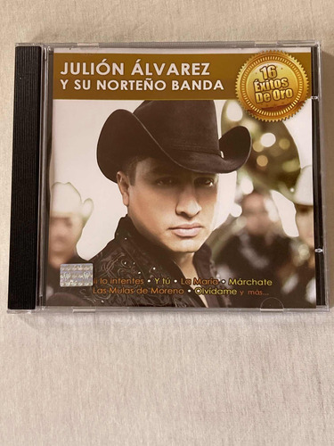 Julión Álvarez Y Su Norteño Banda / 16 Exitos De Oro Cd Mx