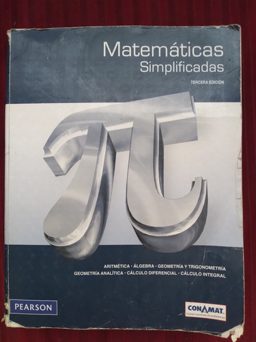 Libro Matemáticas Simplificadas, Conamat 