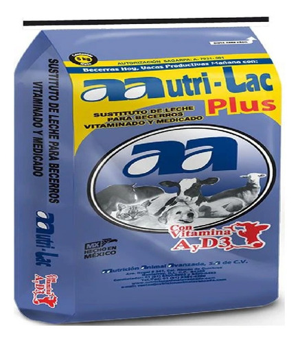 Sustituto De Leche Nutrilac Plus 5 Kg