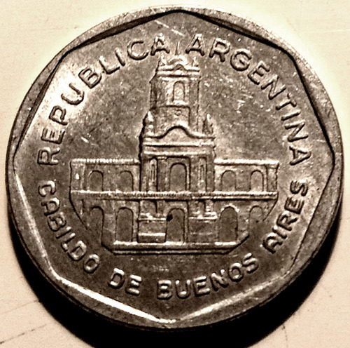 6 Monedas Antiguas Argentinas - Australes 1989-1990-1991 (Usado)