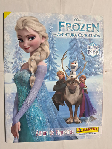 Álbum De Figuritas Frozen Momentos Mágicos Incompleto Panini (Usado)