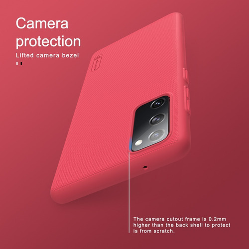 Imagem 7 de 10 de Capa Anti Impacto Nillkin Frosted Galaxy S20 Fe (6.5 Pol.)