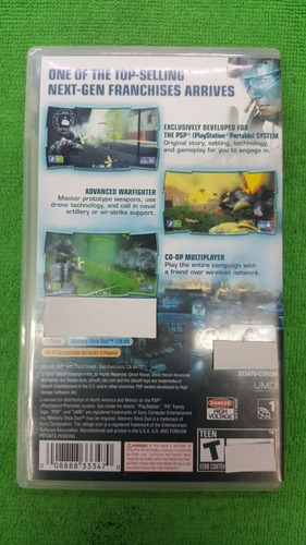 Tom Clancy's Ghost Recon Advanced Warfighter 2 Psp Fisico (Usado)