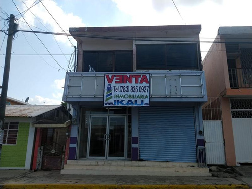 Renta Local Comercial Con Departamento Col. El Mirador Cerro Azul Veracruz.
