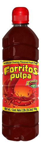 Zumba Pica Forritos Pulpa Chamoy Salsa 2.2lb (1kg) - Caramel