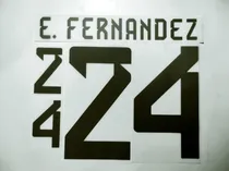 Comprar Estampado 24 E.fernandez Argentina Qatar 2022 Tit-utilería  