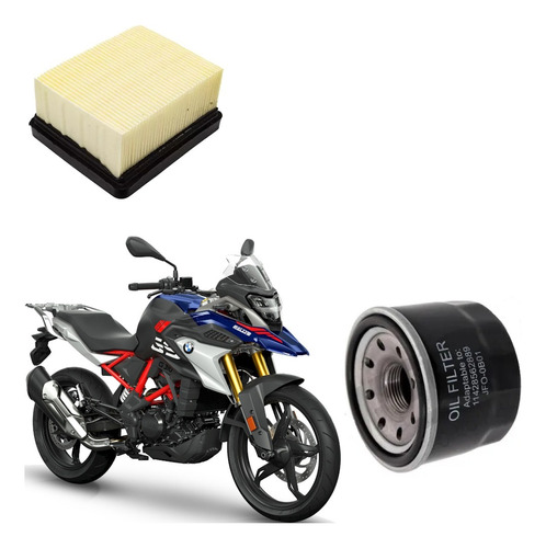 Kit Filtro De Óleo E Ar Wega Bmw G 310 Gs G310gs Jfo0b01