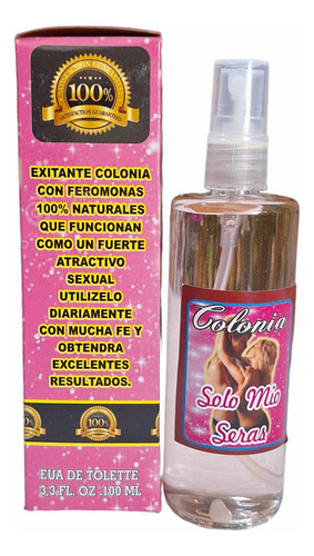 Locion Solo Mio Seras Perfume Para Parejas 100 Ml ( 2 Pzas)