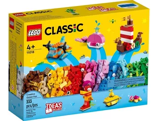 Lego® Classic - Diversión Oceánica Creativa (11018) Cantidad de piezas 333