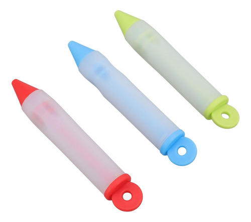 Juego De 3 Bolígrafos Para Decoración De Tartas, De Silicona