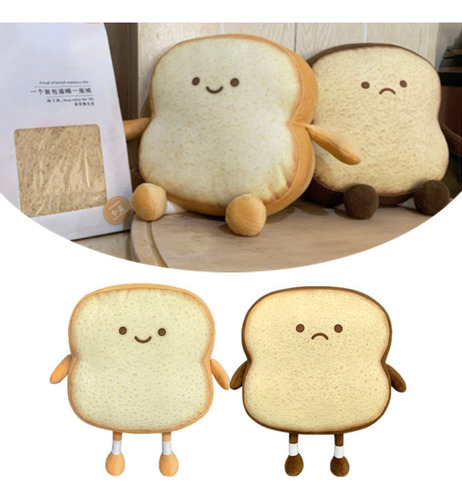 Cojín De Cojín Para Pan Tostado, 2 Unidades, Juguetes Para D