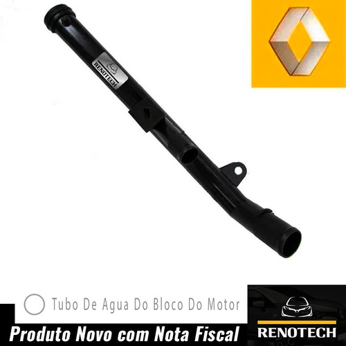 Imagem 2 de 10 de Tubo Agua Bloco Motor Fluence 1.6 16v 2011 Acima 8200134513