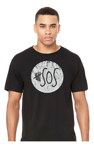 5 Seconds Of Summer - Logo - Polera