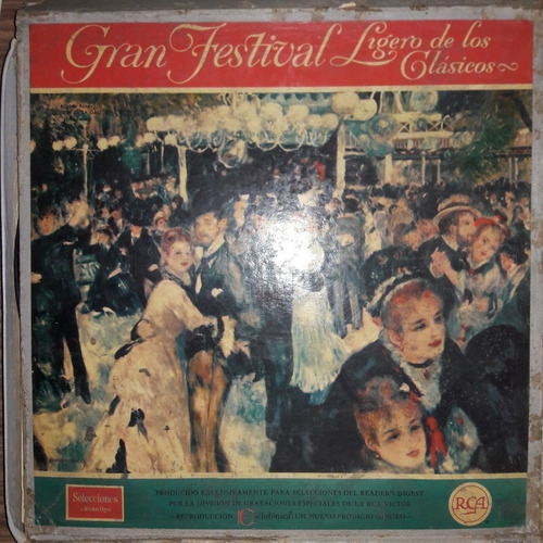 Coleccion Gran Festival Ligero De Los Clasicos 12 Discos