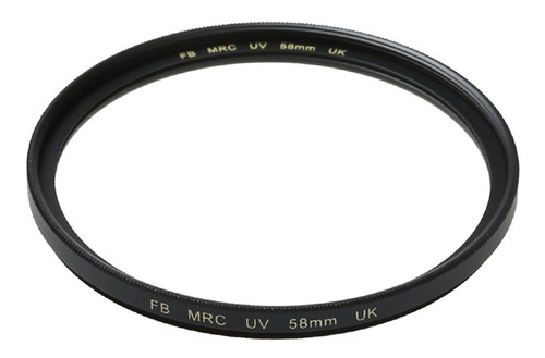 Filtros 58mm Mrc-uv-58 Fbtech Proteccion Uv Pofesional