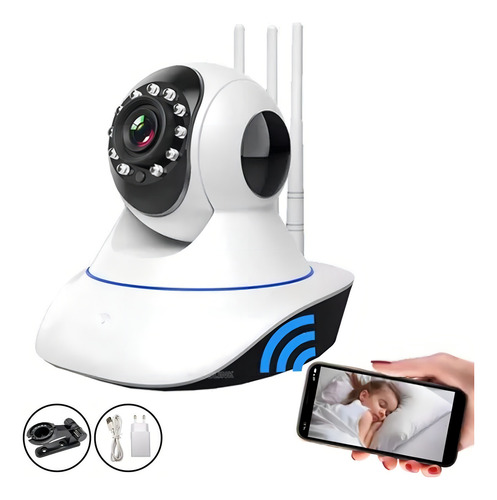 Camera Ip Wifi Portátil Pequena Robo Hd Audio Yoosee Função
