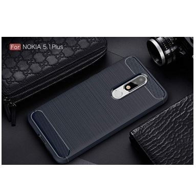 Funda Tpu Nokia 5.1 Plus Original Fibra De Carbono Excelente