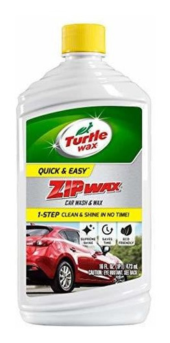 Cuidado De Pintura - Turtle Wax T-75a Zip Wax Car Wash And W
